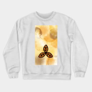 Dry Leaves Flower Crewneck Sweatshirt